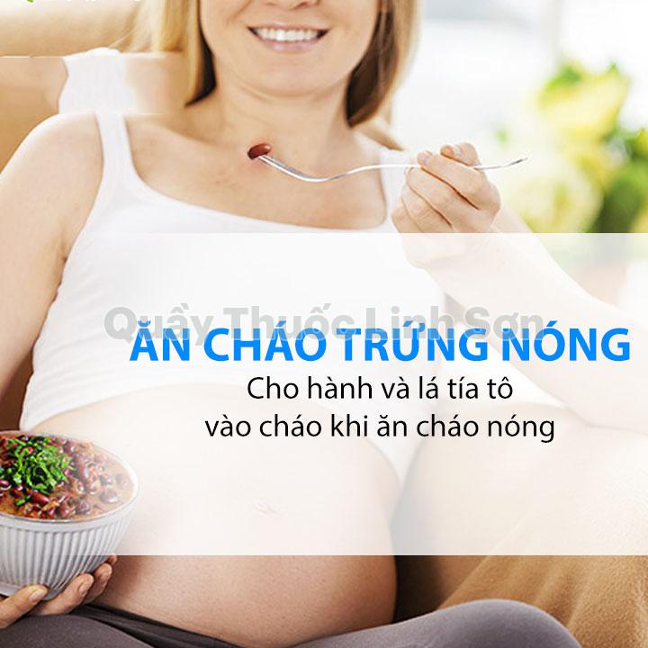 cách trị cảm cúm cho bà bầu đơn giản với lá tía tô