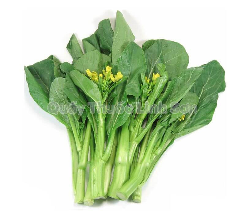 cải ngồng là thực phẩm giàu can xi