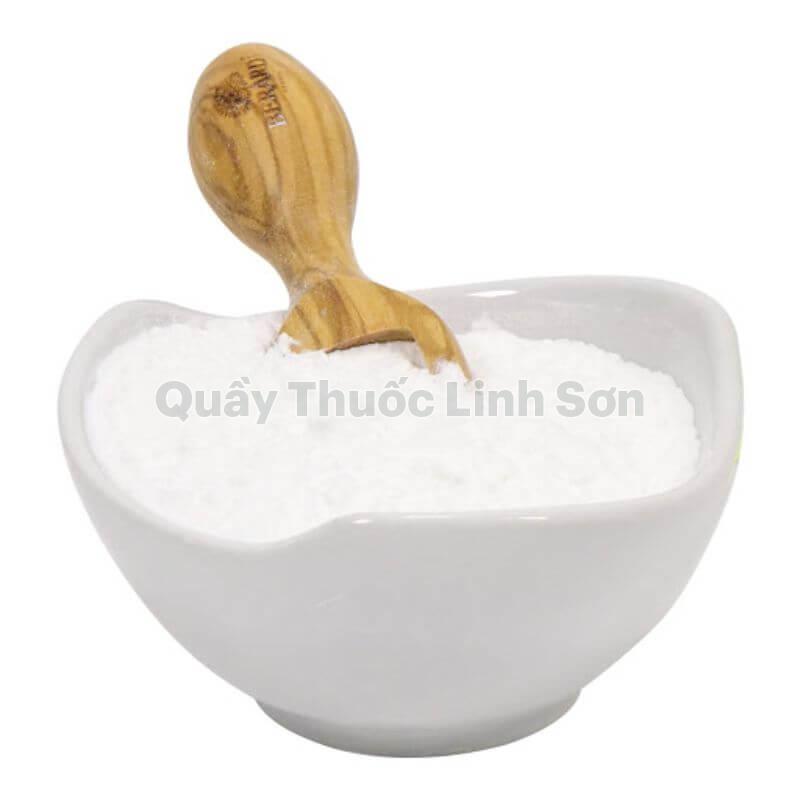 chữa nhiệt miệng bằng tinh bột sắn