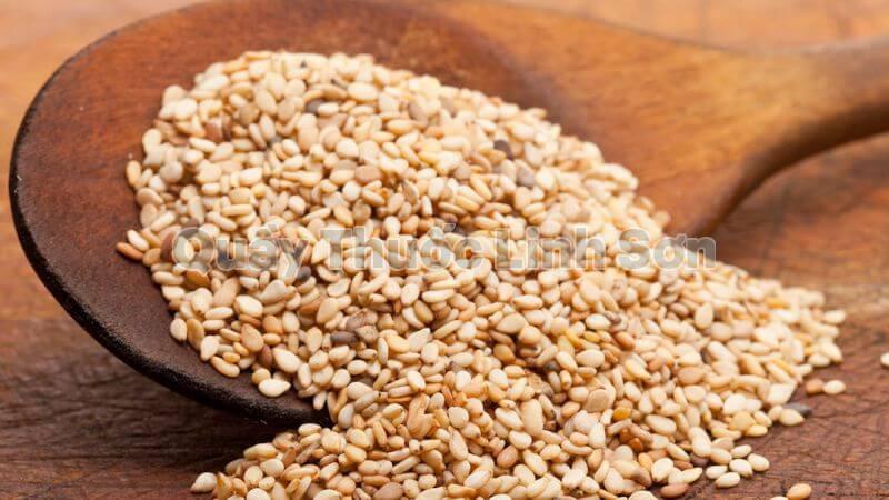 hạt vừng là thực phẩm giàu can xi