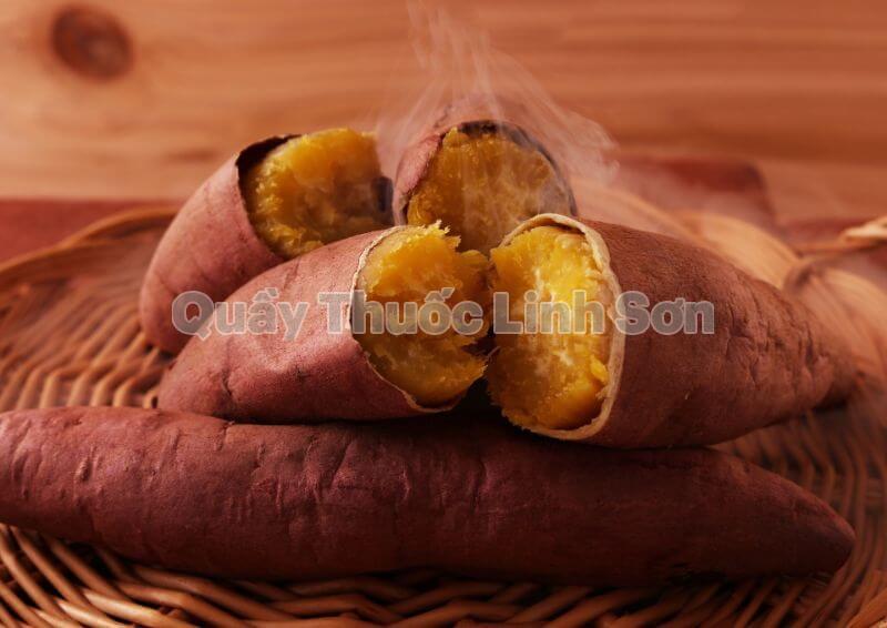 khoai lang là thực phẩm giàu can xi
