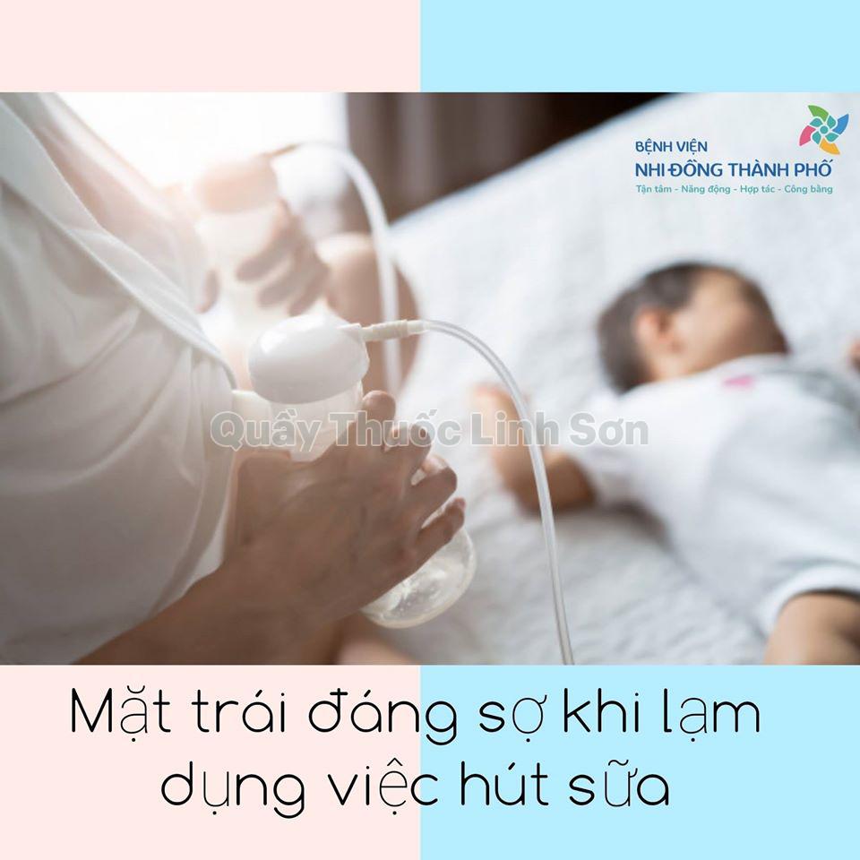 Mặt trái đáng sợ khi lạm dụng việc hút sữa