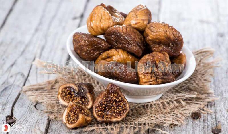 quả sung khô là thực phẩm giàu can xi