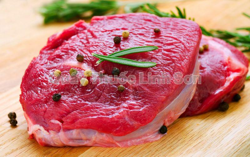 thịt bò rất tốt cho mẹ bầu mới sinh