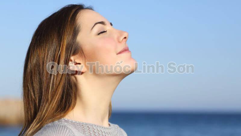 thở sâu giúp tỉnh ngủ