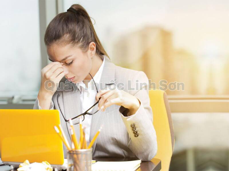 thư giãn đôi mắt bị mỏi