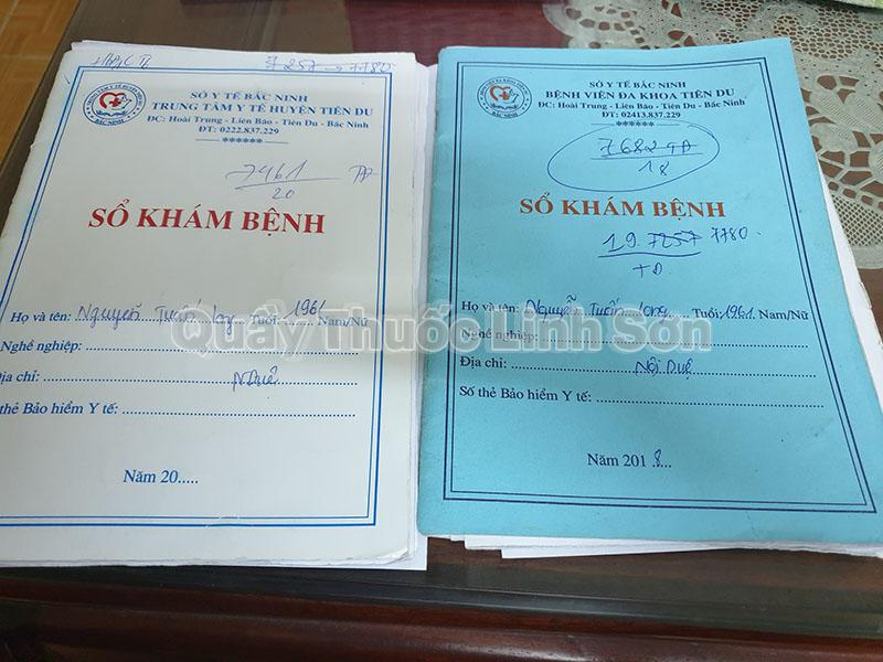 Sổ khám bệnh tiểu đường của Bố Long