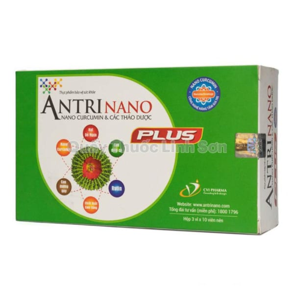 Antri Nano Plus - Viên uống hỗ trợ điều trị Trĩ 30 viên