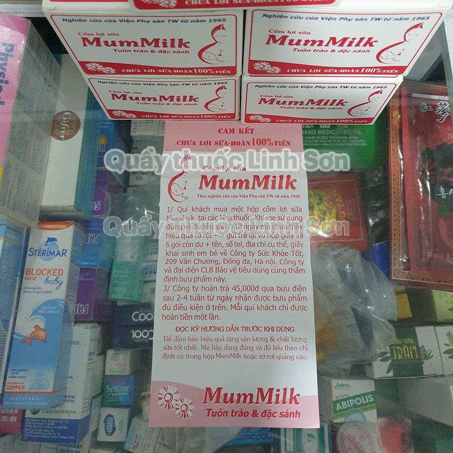 Hướng dẫn sử dụng Cốm lợi sữa Mummilk