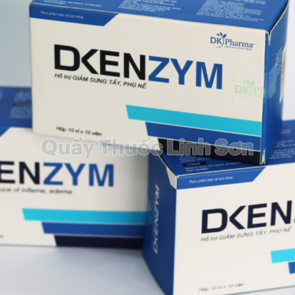 Dkenzym - Viên uống giảm viêm, phù nề, sưng tấy 100 viên