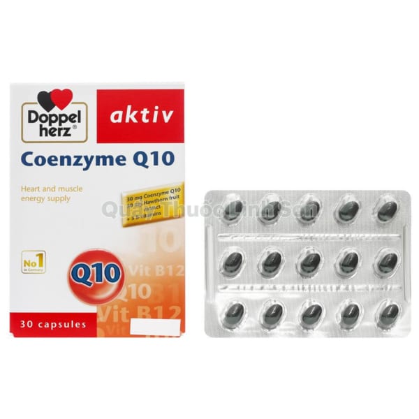 Doppelherz Aktiv Coenzyme Q10 - Thuốc bổ tim mạch 30 viên