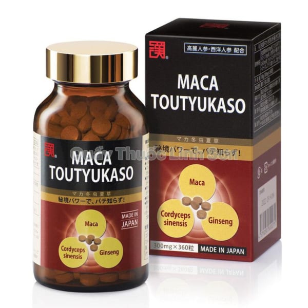 Maca Toutyukaso - TPBVSK tăng cường sinh lý nam 120 viên