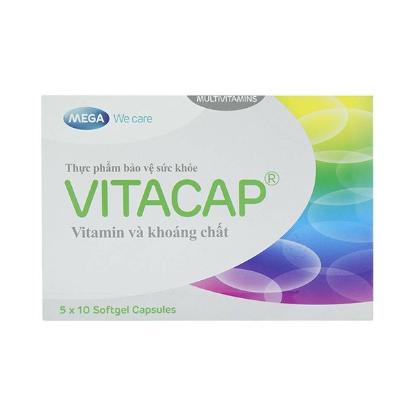 Vitacap - Viên uống bổ sung vitamin & khoáng chất 50 viên