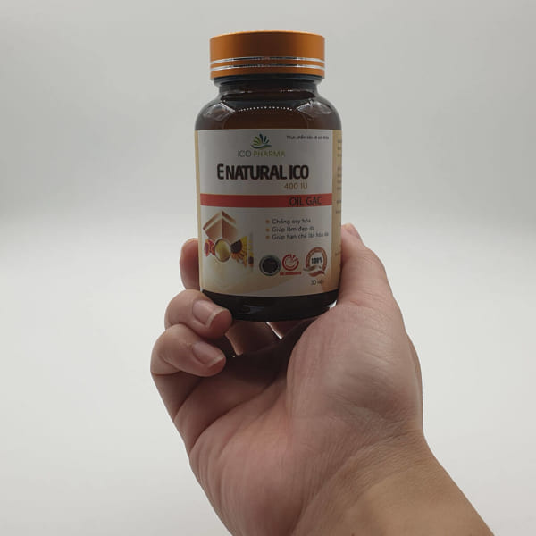 Viên uống làm đẹp da E NATURAL ICO 400IU OIL GAC