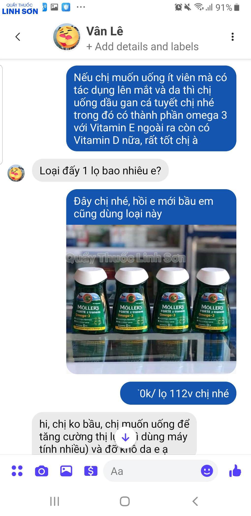 Em Vân ở Hà Nội mua ico kids ăn ngon, tăng sức đề kháng lần 1