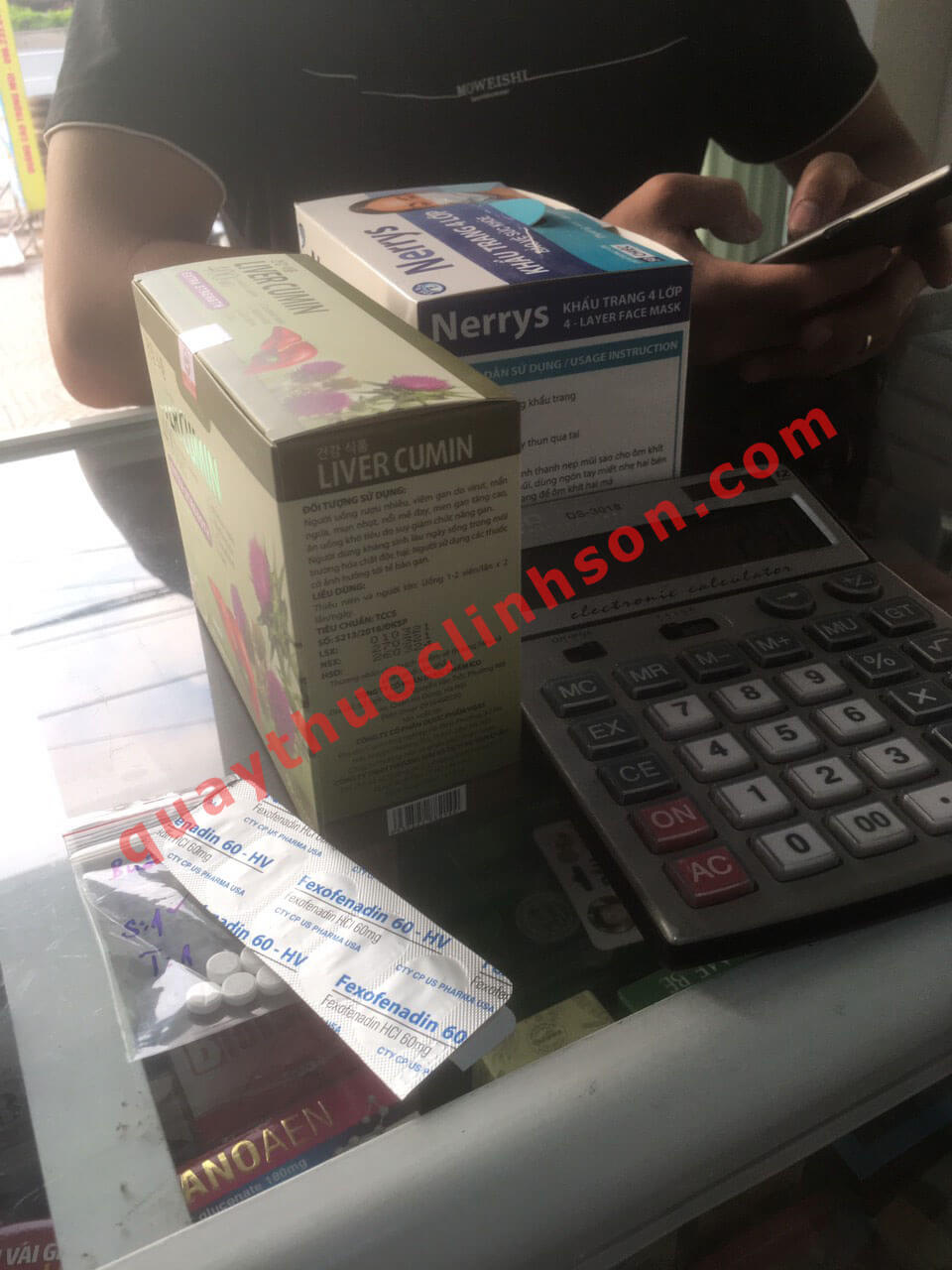khách hàng mua Liver Cumin