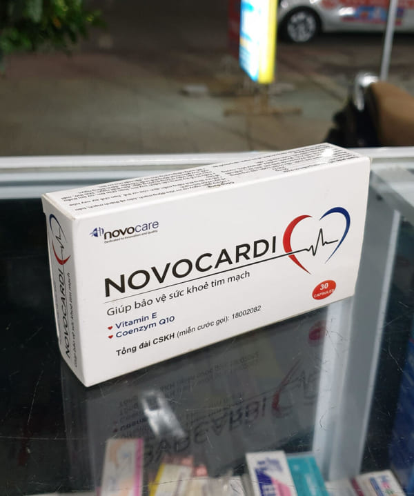 Novocardi – Giúp bảo vệ sức khỏe Tim Mạch hộp 30 viên