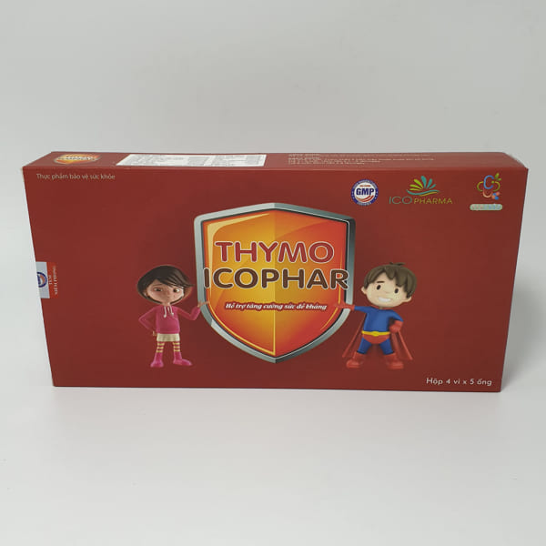THYMO ICOPHAR - Tăng cường sức đề kháng cho trẻ 20 ống