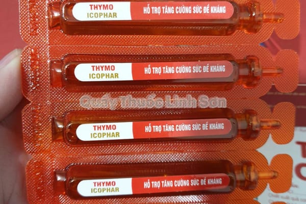THYMO ICOPHAR - Tăng cường sức đề kháng cho trẻ 20 ống