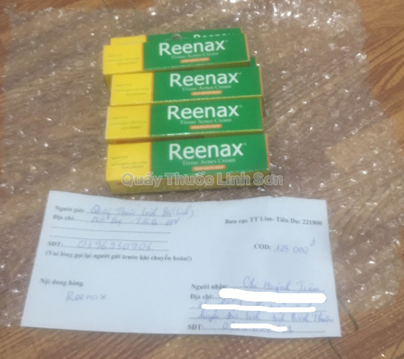 Chị Trâm ở Bình Thuận mua 4 tuýp Reenax