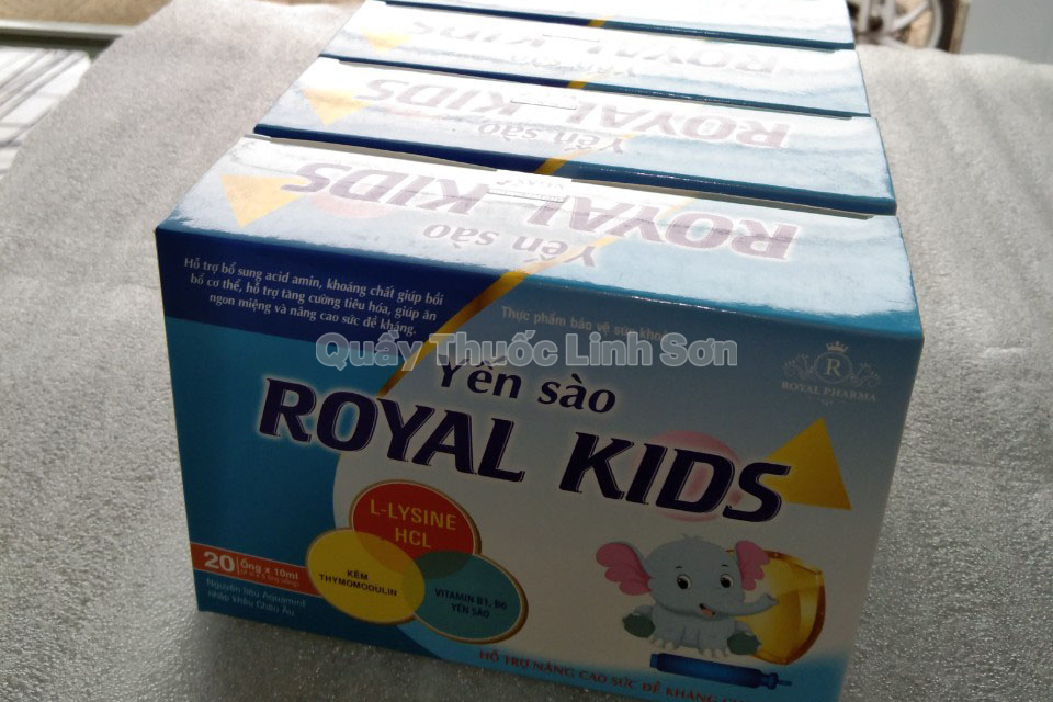 Bạn Ly Ly Tran (Facebook) ở Vĩnh Phúc mua 3 hộp ICO KIDS và 5 hộp ROYAL KIDS