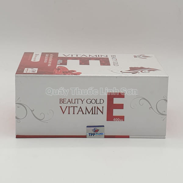 Viên uống đẹp da Vitamin E Beauty Gold 400mg hộp 30 viên