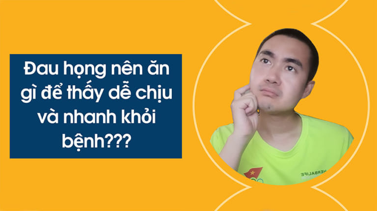 Đau họng nên ăn gì