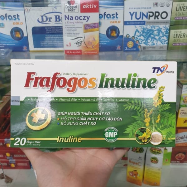 Chất xơ Frafogos inuline hộp 20 ống 10ml