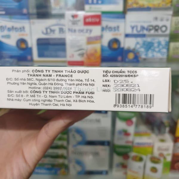 Chất xơ Frafogos inuline hộp 20 ống 10ml