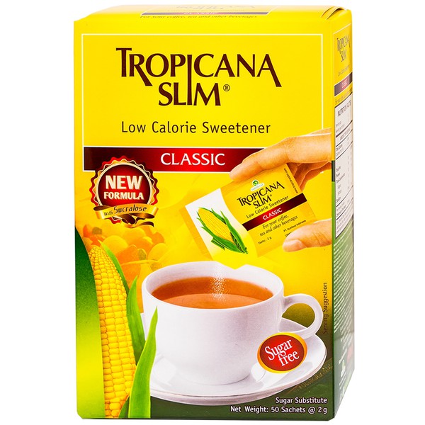 Đường Bắp Ăn Kiêng Tropicana Slim Classic 50 Gói