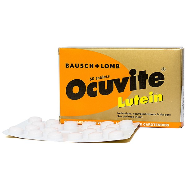 Ocuvite Lutein - Vitamin Bổ Mắt 60 Viên