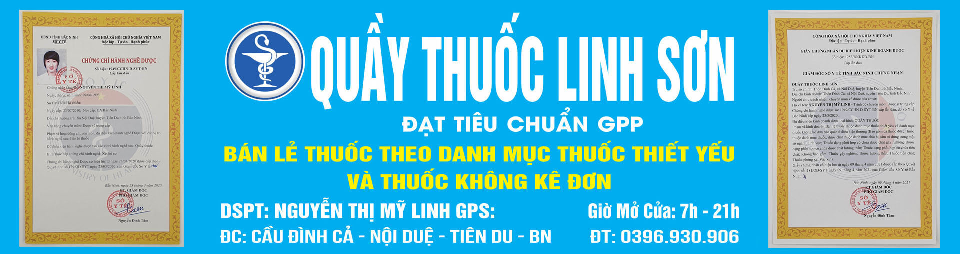 Quầy thuốc Linh Sơn