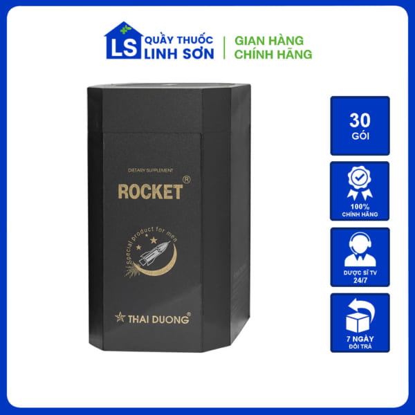 Rocket Thái Dương 30 Gói - Tăng Cường Sinh Lý Nam Giới