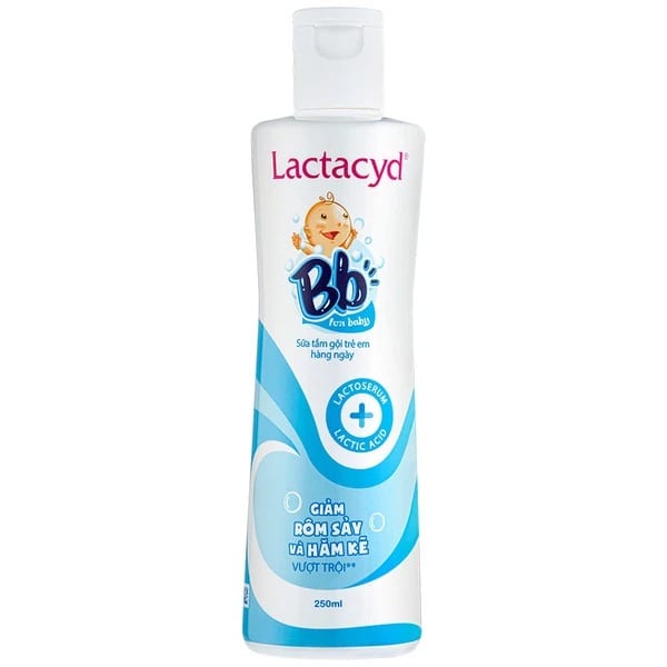 Sữa Tắm Chống Rôm Sảy Sanofi Lactacyd Bb 250Ml