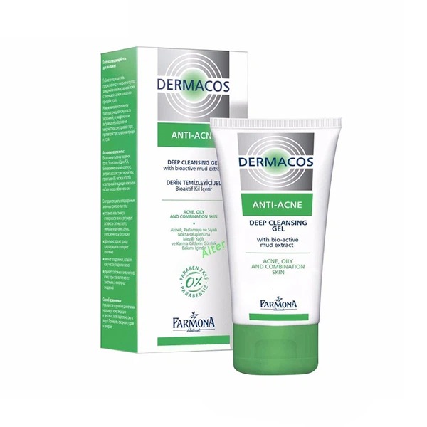Gel Dermacos Anti-Acne Deep Cleansing Gel Hộp 150Ml