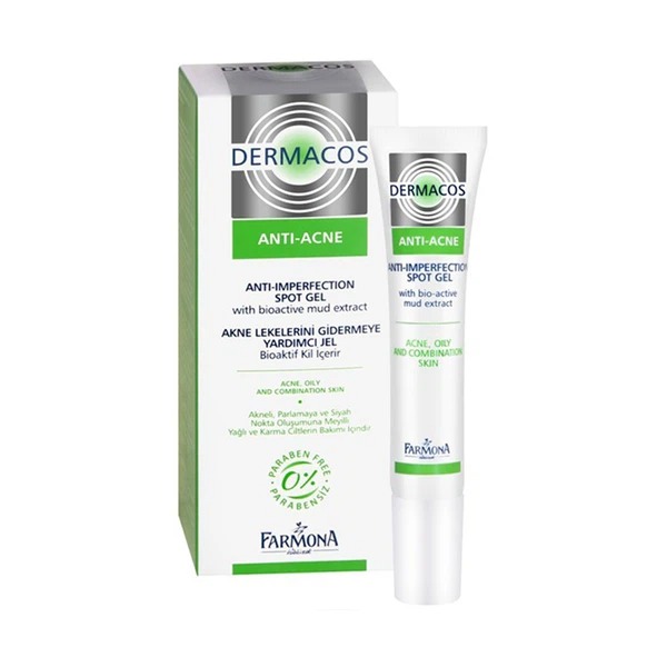 Gel Dermacos Anti-Ance Anti Imperfection Spot Hộp 15Ml