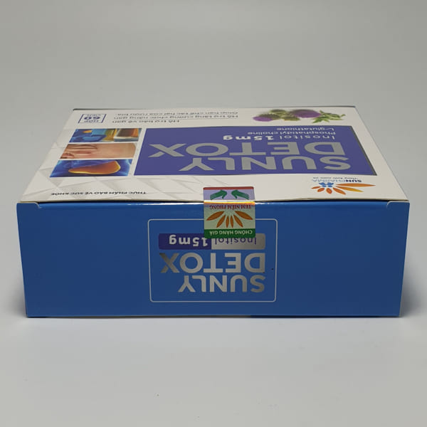Viên Uống Bảo Vệ Gan SUNLY DETOX hộp 60 viên