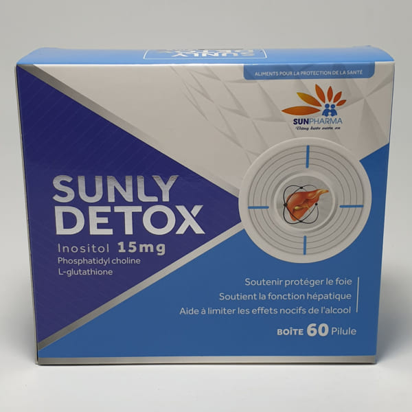 Viên Uống Bảo Vệ Gan SUNLY DETOX hộp 60 viên
