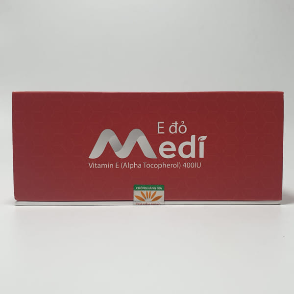 Viên uống làm đẹp da E ĐỎ MEDI hộp 30 viên