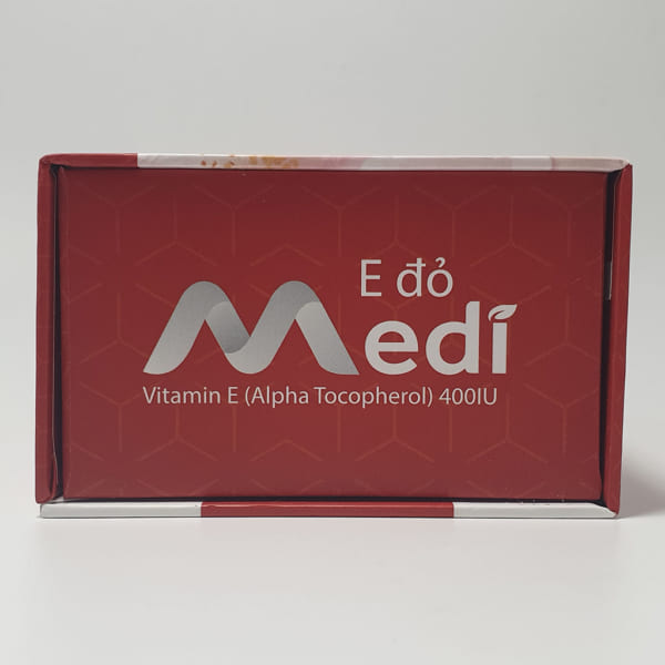 Viên uống làm đẹp da E ĐỎ MEDI hộp 30 viên