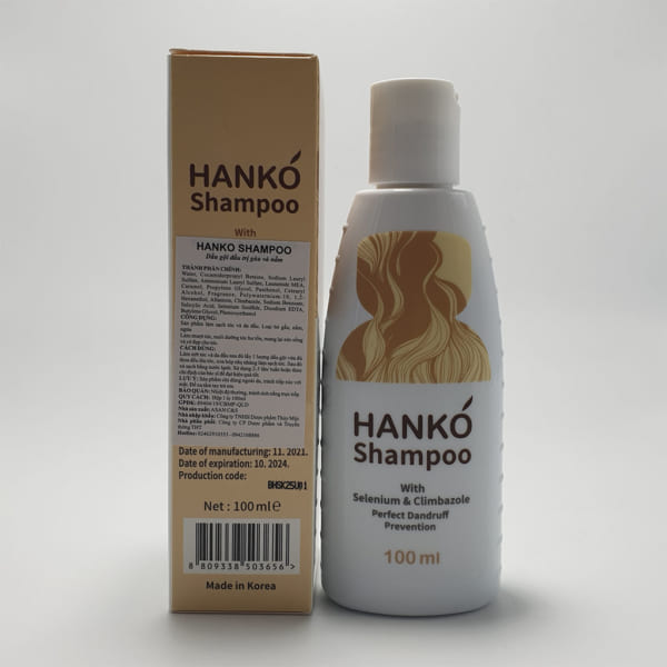 Dầu gội HANKO Shampoo 100ml Chính hãng Hàn Quốc